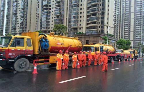 马关市政管道清淤
