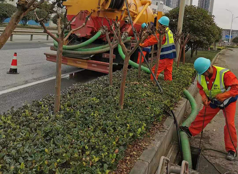 马关市政管道清淤